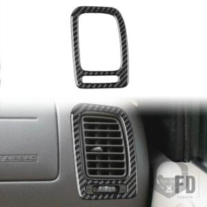 トヨタ タコマ 36982 アクセサリーカーボンインテリアギアシフトドア窓パネルトリムステッカー装飾 - Copilot air outlet