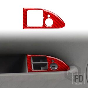 VW パサート B5 2001-2005 アクセサリーカーボンインテリアトランク燃料リリース装置パネルトリムステッカー装飾 - Trunk-fuel release L2