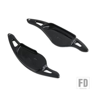 BMW ステアリングホイールシフトパドルシフター拡張 ABS トリム F97 F98 F95 F96 X3 G01 X5 G05 X7 G07 F90 G29 G30 G31 G11 G12 - Black