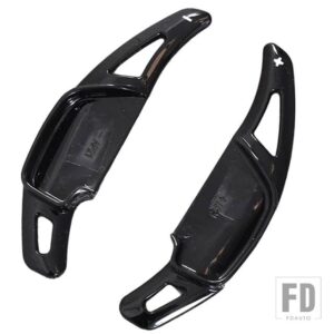 トヨタ ステアリングホイールシフトパドルシフター拡張 ABS 延長 カムリカローラアルティスレイツヤリス VIOS ZELAS RAV4 レビン - Gloss black