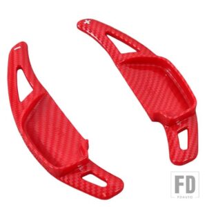 トヨタ ステアリングホイールシフトパドルシフター拡張 ABS 延長 カムリカローラアルティスレイツヤリス VIOS ZELAS RAV4 レビン - Carbon Red