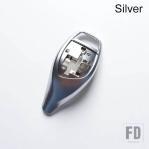 BMW カーボンギアノブシフトレバーカバー交換 LHD RHD スポーツ F30 F31 F10 F32 F33 F34 F06 F12 F25 F26 13-17 - Silver