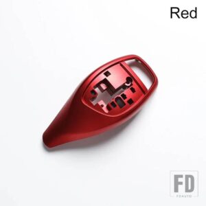 BMW カーボンギアノブシフトレバーカバー交換 LHD RHD スポーツ F30 F31 F10 F32 F33 F34 F06 F12 F25 F26 13-17 - Red