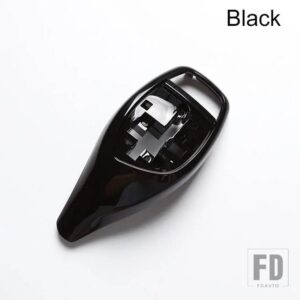 BMW カーボンギアノブシフトレバーカバー交換 LHD RHD スポーツ F30 F31 F10 F32 F33 F34 F06 F12 F25 F26 13-17 - Black