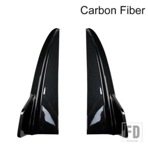 メルセデスベンツ リアバンパーディフューザーサイドスプリッター Cクラス W205 C180 C200 C250 C260 C300 C43 C63 S AMG アクセサリー 2015-2 - Carbon Fiber