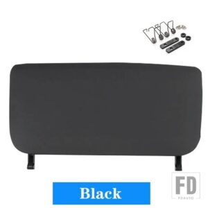 BMW カーシートバックパネルカバーキャップ収納ポケットシートバックパネルの交換 5 6GT 7シリーズ G30 G38 G32 G12 オートアクセサリー - Black