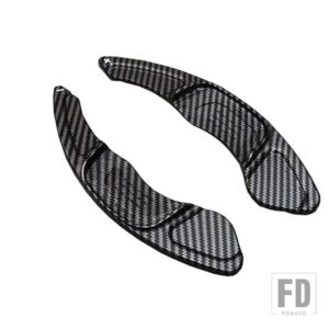 VW ステアリングホイールシフトパドルシフター拡張 ABS 拡張アクセサリー ゴルフシロッコ SAGITAR BORA LAMANDO - Carbon Fiber