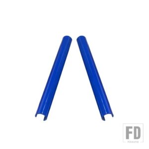 BMW 2個 ストリップステッカーカバーフレーム F01 F02 F10 F11 F06 F12 F45 F48 5 6 7シリーズ X1 フロントグリルトリムストリップスタイリング - Blue