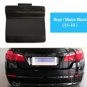 BMW フロントリアバンパー牽引フックカバーキャップトレーラー牽引アイ蓋グロスブラック 5シリーズ F10 F18 2011-2017 オートアクセサリー - Rear Matte 11-13