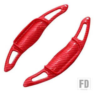 トヨタ ステアリングホイールシフトパドルシフター拡張 ABS 延長 カムリカローラアバロン 2019-2022 オートアクセサリー - Carbon Red