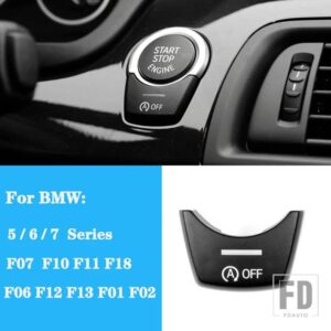 BMW スタートストップエンジンスイッチオフボタンカバー 1 2 3 4 5 6 7シリーズ F20 F22 F30 F34 F10 F11 F01 F02 F31 F36 F80 F07 F12 - 5 6 7 Series