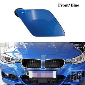 BMW フロントバンパー牽引フック牽引アイカバーキャップトレーラー牽引牽引 F30 F31 F35 M スポーツ 2012-2019 オートアクセサリー - Front Blue