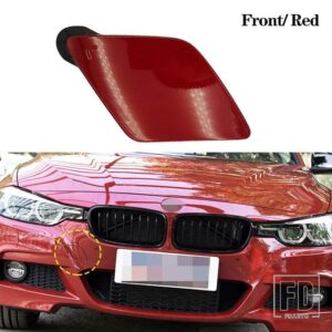 BMW フロントバンパー牽引フック牽引アイカバーキャップトレーラー牽引牽引 F30 F31 F35 M スポーツ 2012-2019 オートアクセサリー - Front Red
