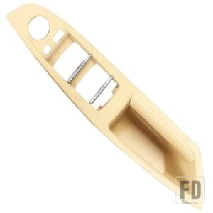 BMW LHD インテリアフロントドアアームレストパネルトリムプルハンドルの交換 5シリーズ F10 F11 F18 520I 523I 525I 528I 535I - 1Pcs Beige