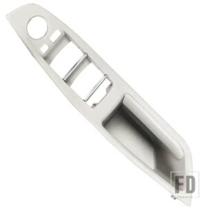 BMW LHD インテリアフロントドアアームレストパネルトリムプルハンドルの交換 5シリーズ F10 F11 F18 520I 523I 525I 528I 535I - 1pcs gray