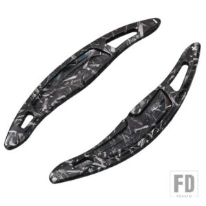 ポルシェ ステアリングホイールシフトパドルギア拡張シフターパナメーラ MACAN カイエン 911 718 スパイダー 918 オートアクセサリー - Pattern