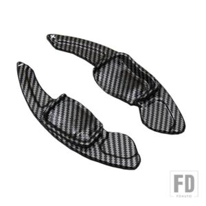 VW ステアリングホイールシフトパドルシフター拡張 ABS 延長 ティグアンシロッコシャラン CC ゴルフ 6 トゥアレグ LAVIDA - Carbon Fiber