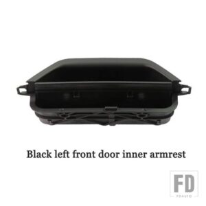 BMW LHD RHD ドアインテリアインナーハンドルプルトリムカバー F25 X3 F26 X4 2010-2017 オートスタイリングアクセサリー - Black Left front