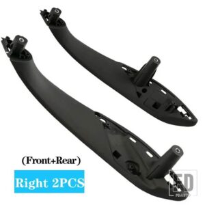 BMW 3/4シリーズ M3 M4 F30 F80 F31 F32 F33 F34 F35 F36 F82 車内ドアプルハンドル内側パネルトリム交換 - Black Right 2PC