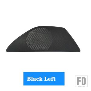 BMW LHD 車内フロントドアホーン拡声器サウンドオーディオカバーの交換 5シリーズ F10 F11 F18 520 523 525 530 11-17 - Black Left
