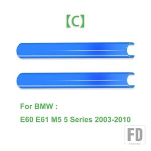 BMW 2個 フロントグリルトリムストリップカバーフレームステッカー F10 F11 E60 F30 F31 F32 F33 F20 F22 F06 F12 F01 F02 F25 F26 G20 G28 - C Blue