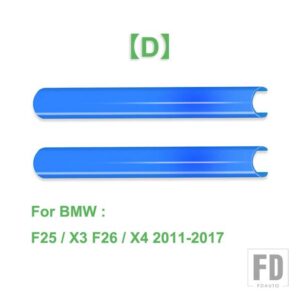 BMW 2個 フロントグリルトリムストリップカバーフレームステッカー F10 F11 E60 F30 F31 F32 F33 F20 F22 F06 F12 F01 F02 F25 F26 G20 G28 - D Blue