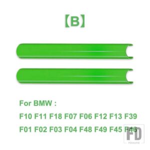 BMW 2個 フロントグリルトリムストリップカバーフレームステッカー F10 F11 E60 F30 F31 F32 F33 F20 F22 F06 F12 F01 F02 F25 F26 G20 G28 - B Green