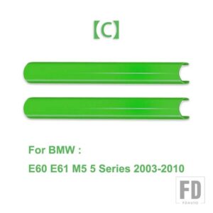 BMW 2個 フロントグリルトリムストリップカバーフレームステッカー F10 F11 E60 F30 F31 F32 F33 F20 F22 F06 F12 F01 F02 F25 F26 G20 G28 - C Green
