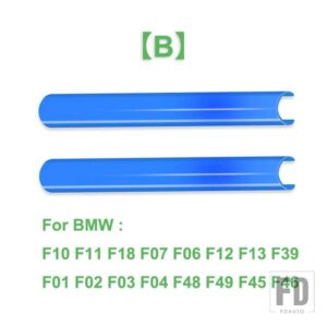 BMW 2個 フロントグリルトリムストリップカバーフレームステッカー F10 F11 E60 F30 F31 F32 F33 F20 F22 F06 F12 F01 F02 F25 F26 G20 G28 - B Blue