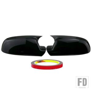 アウディ バックミラーサイドウイングミラーキャップカバー A3 RS3 8P A4 RS4 A5 RS5 B8 2011-16 - Gloss black