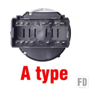 VW ヘッドライトフォグランプスイッチヘッドランプスイッチ ACCESSORIEゴルフ MK5 MK6 MK7 VII - PQ