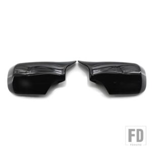 BMW カーボン明黒サイドバックミラーカバーキャップ 3 5 E39 E46 525I 528I 530I 540I 323I 330I 328I - black3