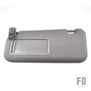 マツダ フロントサンバイザーパネルインテリアサンバイザー化粧鏡 3 セダンハッチバック 2010-13 グレー BBM2-69-320C-75 - Gray Left