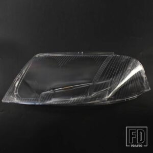VW 1個 ハロゲンフロントヘッドライトレンズカバーパサート B5.5 36647 自動ランプシェードカバークリア - right