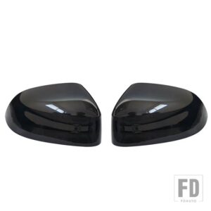 BMW サイドドアバックミラーサイドミラーカバーキャップ F15 X5 F16 X6 F25 X3 F26 X4 2014-18 部品スタイリング - Black