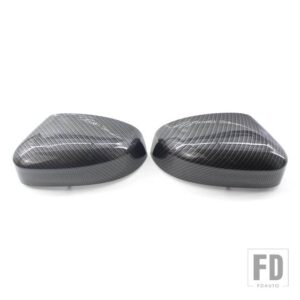 フォード カーボン明黒サイドバックミラーカバーフォーカス MK2 MK3 2008-17 - Carbon Fiber