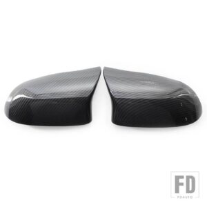 BMW バックミラーカバー 2014-2018 F15 X5 F16 X6 F26 X4 F25 X3 カーボングロスブラック - Carbon Fiber