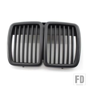 BMW フロントフードキドニーグリル 1983-1991 E30 E30 325I 325IS 325IX 325 325E 325ES 318I 320I M3 - Matte Black