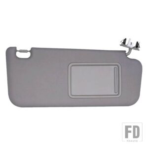 トヨタ インテリアフロントサンバイザーパネル化粧ミラーライトサンバイザー RAV4 RAV 4 2006-2013 W/バニティライト RELACE RAV-4 - right