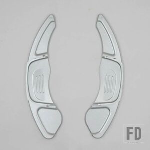VW ステアリングホイール DSG パドル実用車ステアリングホイールシフトパドルゴルフ 7 MK7 シロッコサジタル GLI ラマンド ポロ GTI - Silver