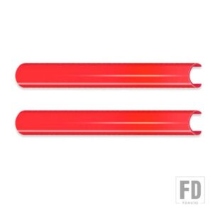 BMW フロントグリルトリムストリップ装飾 5 6 7シリーズ F10 F11 F01 F02 F12 F06 F13 アクセサリー - Red