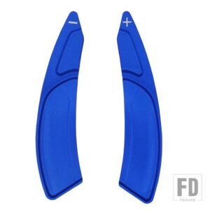 シトロエン プジョー C4 カクタスグランドピカソベルランゴ C5 C6 AIRCROSS 508 5008 408 ホイールパドル DSG ギアステッカー - Blue