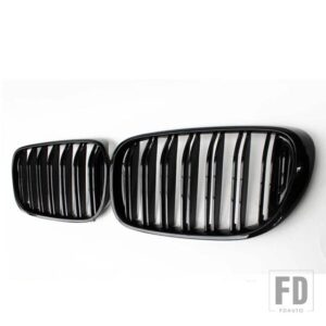 BMW M スタイルフロントグリル 7シリーズ G11 G12 2015-18 730LI 740LI 750LI 730D グロスブラックグリル - Gloss black