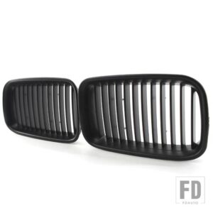 BMW 黒グリル ABS フロント交換フードキドニーグリル E36 1994 1995 1996 318I 323I 325I 320I 328I M3 - Matte Black