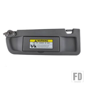 ホンダ フロントサンバイザーパネルインテリアサンバイザー化粧鏡 シビック 8TH EX LX セダン SI クーペ 2006-2011 - Gray Left