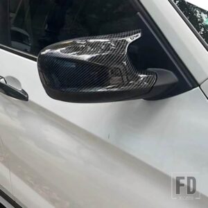 BMW 交換バックミラーサイドミラーカバーキャップ E84 X1 2009-2013 F25 X3 プレ LCI 2011-2013 パーツスタイリングカーボン - Carbon Fiber