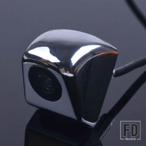 リアビューカメラ 金属製フロントカメラ パークモニター リバースバックアップカメラ - GRAY