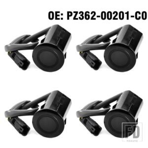 レクサス トヨタ 4ピース/ロット PDC パーキングセンサー PARKTRONIC 188300-9060 カムリランドクルーザープラド用 RX350 - Black