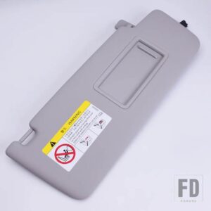 インテリアサンバイザー ミラーブラックカバー付き ティグアン MK2 AD RLINE TOURAN 5T ID.4 シュコダ コディアック RS用 - Gray Right