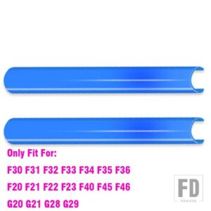 BMW M スポーツスタイルフロントグリルトリムストリップカバーフレームステッカー F30 F10 F20 F11 F31 F07 F32 F33 F34 F36 G30 F48 G20 G01 - A Blue